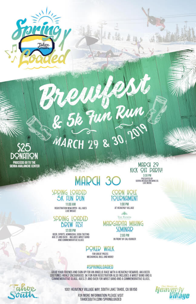Brewfest & 5K Fun Run Spring Loaded 2019