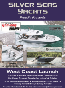 Silver Seas Yachts - West Coast Launch