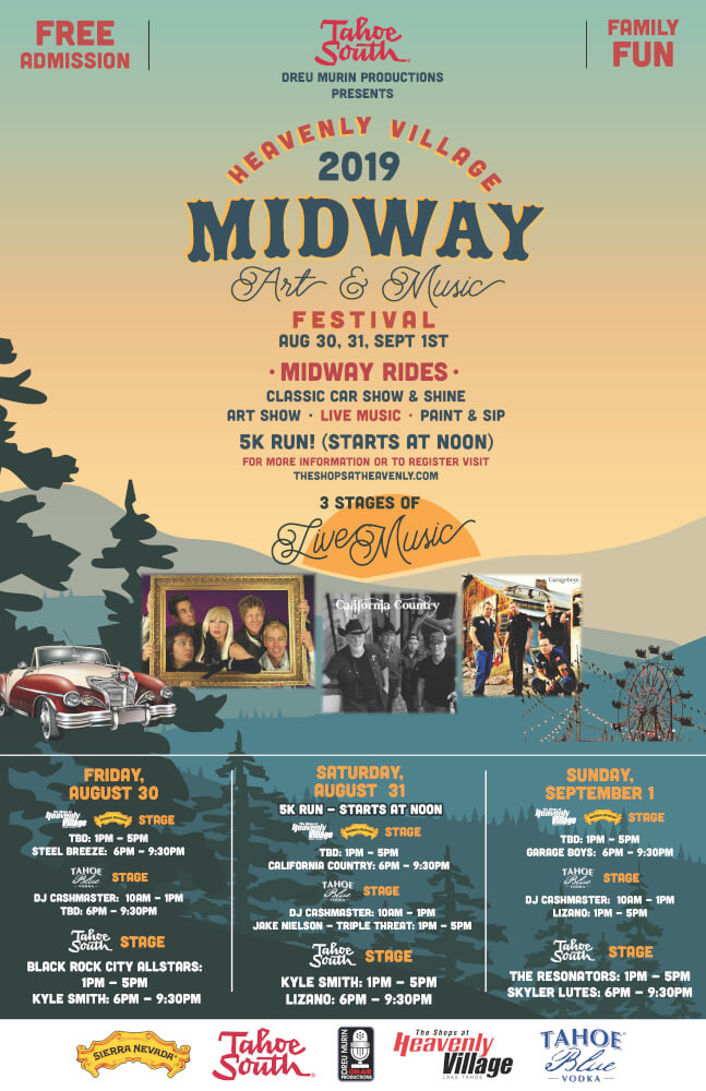 Heavenly Village 2019 Midway poster