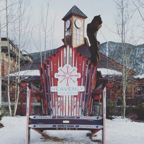 ski-chair at heavenly village